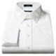 Cotton Pinpoint Oxford Dress Shirt - Long Sleeve (For Men)