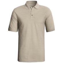 Cotton Pique Polo Shirt - Short Sleeve (For Men) in Natural - 2nds