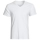 Cotton Ribbed T-Shirts - 3-Pack, V-Neck, Short Sleeve (For Men)