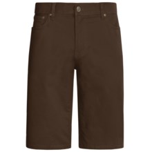 Cotton Shorts (For Men) in Dark Brown - 2nds