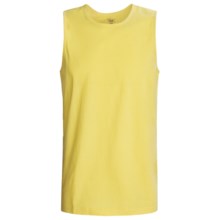 Cotton Tank Top (For Men) in Lemon - Closeouts