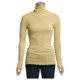 Cotton Turtleneck - Long Sleeve (For Women)