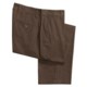 Cotton Twill Pants - Flat Front (For Men)