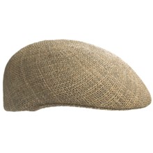 Country Gentleman Cuffly Driving Cap - Straw Ivy (For Men) in Natural - Closeouts