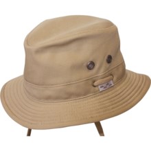 Cov-Ver Hiker Hat - Crushable Canvas (For Men and Women) in Khaki - Closeouts