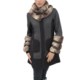 CoVelo Antarctica Coat - Leather and Faux-Fur Trim (For Women)