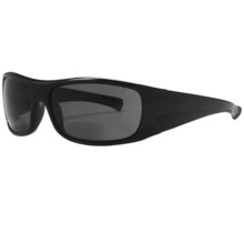 Coyote Eyewear BP-10 Sunglasses - Polarized, Bi-Focal in Black/Grey - Closeouts