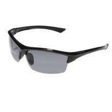 Coyote Eyewear Glacier Sunglasses - Polarized in Black/Grey - Closeouts