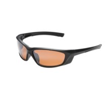 Coyote Eyewear Speed II Sunglasses - Polarized in Black/Rose Flash - Closeouts