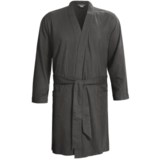 Coyuchi Slub Jersey Robe - Organic Cotton, Long Sleeve (For Men)