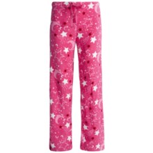 Cozy Fleece Lounge Pants (For Women) in Rose Star - 2nds