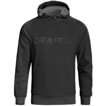 Craft of Sweden Active L2 Flex Hoodie Sweatshirt (For Men) in Black - Closeouts