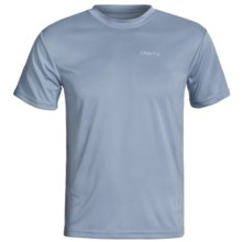 Craft of Sweden Active Run T-Shirt - Short Sleeve (For Men) in Tech Grey - Closeouts