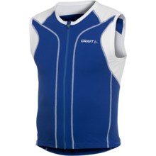 Craft of Sweden Full-Zip Tri Top - UPF 50, High-Performance, Sleeveless (For Men) in Palace - Closeouts