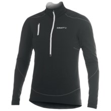 Craft of Sweden High-Performance XC Thermal Shirt - Zip Neck, Long Sleeve (For Women) in Black/Platinum - Closeouts