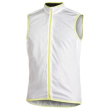 Craft of Sweden Performance Bike Featherlight Vest (For Men) in White/Yellow - Closeouts