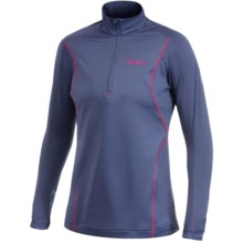 Craft Sportswear High-Performance Lightweight Stretch Pullover - Zip Neck, Long Sleeve (For Women) in Thunder - Closeouts