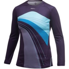Craft Sportswear High-Performance Run T-Shirt - Long Sleeve (For Women) in Blackberry - Closeouts
