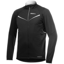 Craft Sportswear High-Performance Storm Cycling Jacket - Windproof, Insulated (For Men) in Black - Closeouts