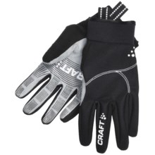 Craft Sportswear Performance Fleece Gloves (For Men and Women) in Black - Closeouts