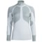 Craft Sportswear Pro Warm Base Layer Top - Lightweight, Zip Neck, Long Sleeve (For Women) in White