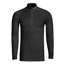 Craft Sportswear Pro Warm Base Layer Top - Zip Neck, Lightweight, Long Sleeve (For Men) in Black - Closeouts