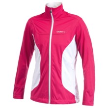 Craft Sportswear PXC Jacket - Soft Shell (For Women) in Russian Rose - Closeouts