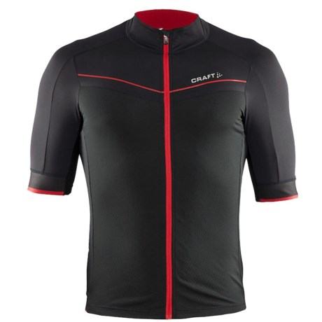 Craft Tech Aero Cycling Jersey Full Zip, Short Sleeve (For Men)