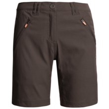 Craghoppers Kiwi Pro Stretch Shorts - UPF 40 (For Women) in Cocoa - Closeouts