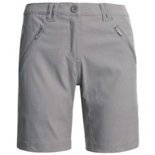 Craghoppers Kiwi Pro Stretch Shorts - UPF 40 (For Women) in Platinum - Closeouts