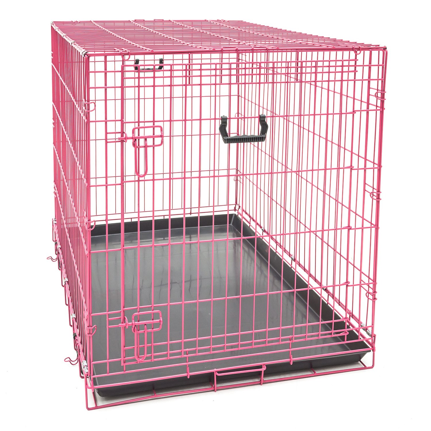 Crate Appeal Fashion Dog Crate Large in Pink Punch