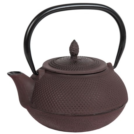 Creative Home Cast Iron Tea Pot with Infuser Basket 30 oz.