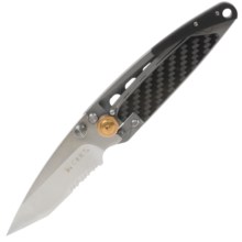 CRKT K.I.S.S. ASSist Folding Pocket Knife - Combo Edge, Tanto Point in See Photo - Closeouts