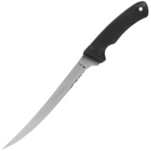 CRKT Kommer’s Big Eddy II Fillet Knife - 9”, Fixed Blade, Combo Edge in See Photo - Closeouts