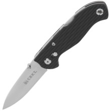CRKT Lake 111 Folding Pocket Knife - Straight Edge, Lockback, 2.5” in See Photo - Closeouts