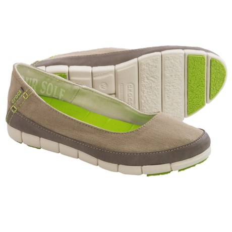 Crocs Stretch Sole Shoes Flats (For Women)