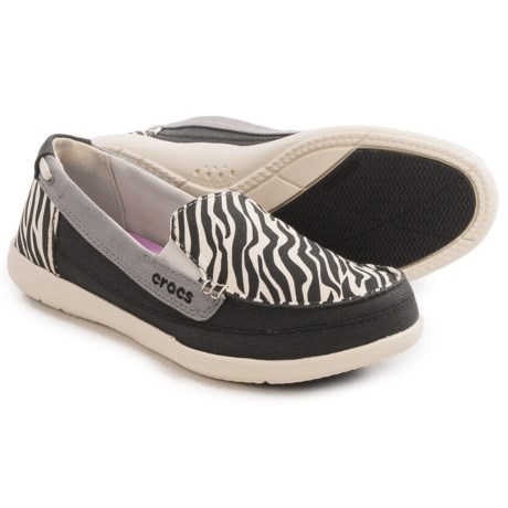 Crocs Walu Wild Graphic Shoes Slip Ons (For Women)