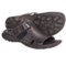Crown by Born Damian Sandals - Leather (For Men) in Dark Brown Leather