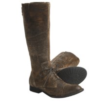 Crown by Born Gilmore Boots - Leather (For Women) in Brown Textured - Closeouts