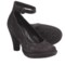 Crown by Born Silvana Pumps - Leather (For Women) in Grafite