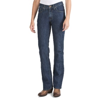 Cruel Girl Dakota Stretch Jeans - Relaxed Fit, Bootcut (For Women) in Medium Stonewash