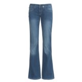 Cruel Girl Marla Jeans - Flare Leg, Heavy Stitching (For Women)