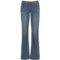 Cruel Girl Sadie Jeans - Bootcut, Embellished Back Pockets (For Women) in Dark Khaki Blast