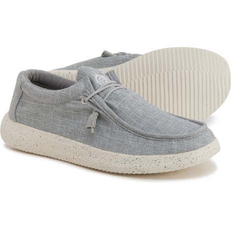 High Tide Cruisers Canvas Shoes - Slip-Ons (For Men) - GRAY (13 )