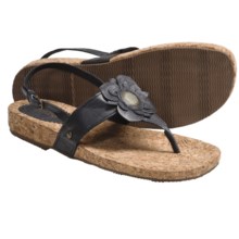 Cudas Rola Sandals (For Women) in Black - Closeouts
