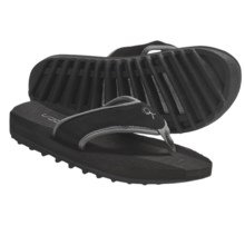 Cudas Zulu Sandals - Flip-Flops (For Men) in Black - Closeouts