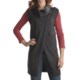 Cullen Asymmetrical Sweater Vest - Merino Wool-Cotton (For Women)