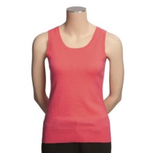 Cullen Cashmere Sweater - Sleeveless Shell (For Women) in Bloom - Closeouts