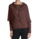 Cullen Superfine Wool-Cashmere Sweater - Zip Cowl Neck (For Women)