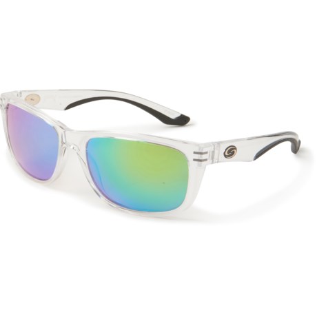 Strike King Cumberland Mirror Sunglasses - Polarized (For Men) - CRYSTAL/GREEN MIRROR ( )